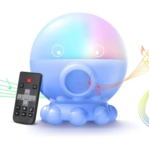 LED-nattlampe med projeksjon av hav og stjernehimmel samt musikkfunksjon – DreamAura
