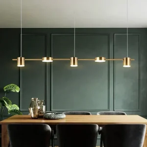 Moderne aluminiumshengelampe – AuraDrum