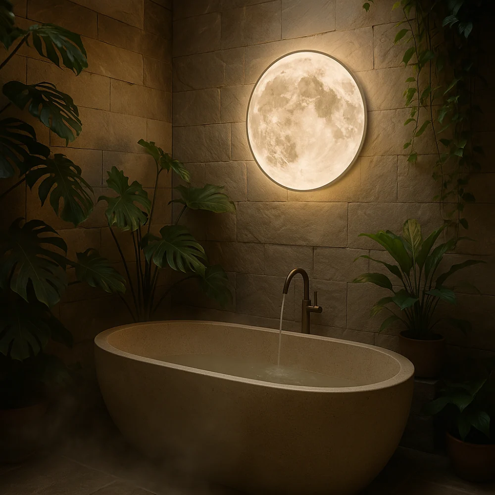 MoonAura | Magisk 3D-månelampe med stemningsfullt lys - Image 9