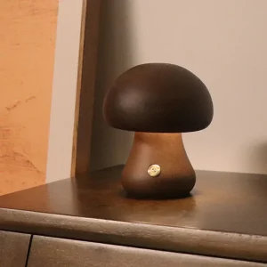 Tre­opp-LED-nattlys – GlowShroom