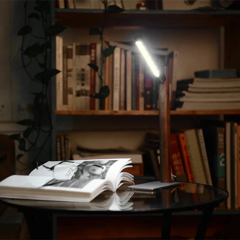 LED-skrivebordslampe med 360° justerbart lampehode – Flexura - Image 6