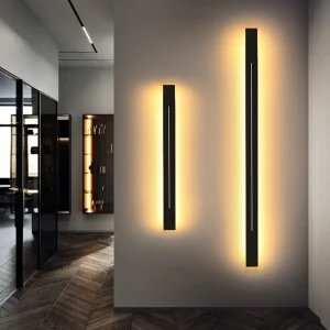 Moderne LED-vegglampe – LumièreGold