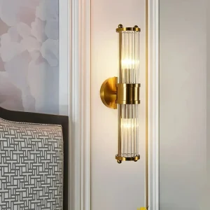 Krystallvegglampe – luksuriøs LED for moderne interiør