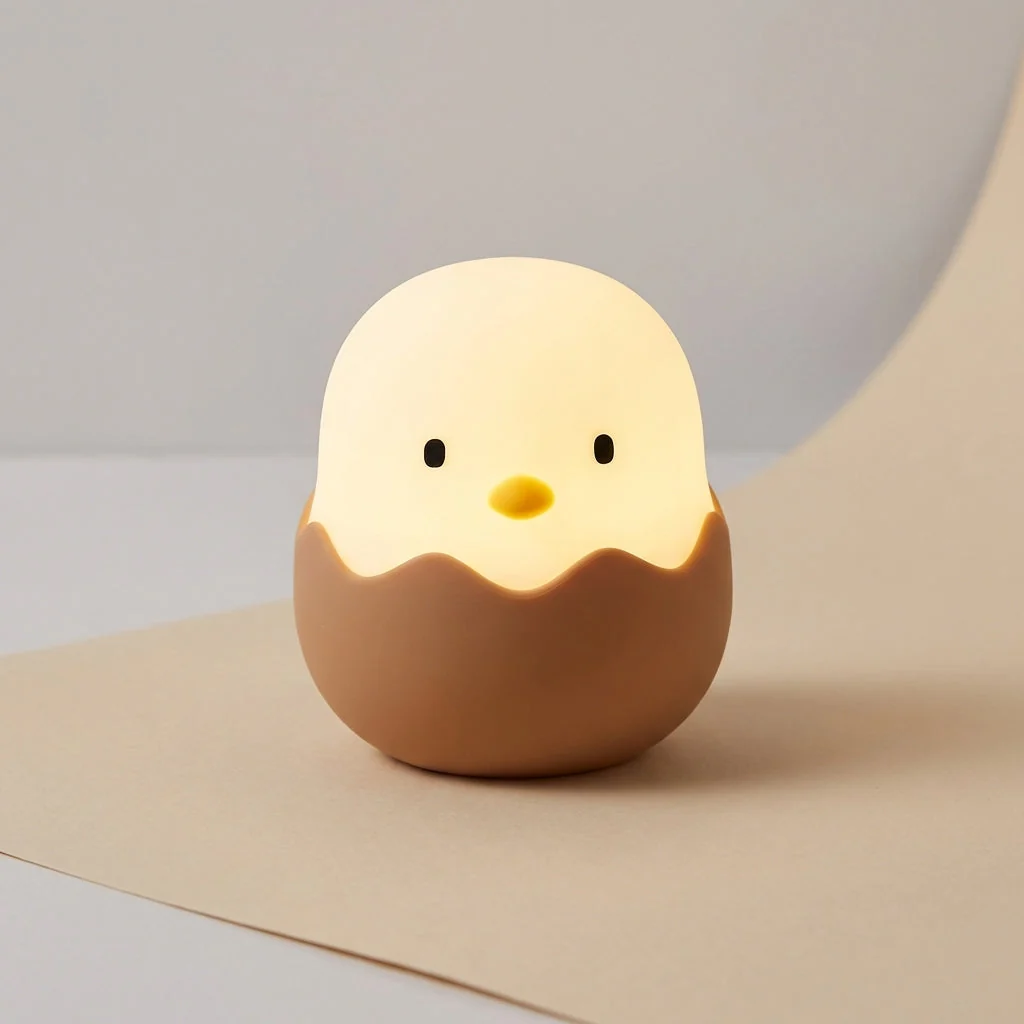 Søt eggformet lampe – CuddleGlo - Image 3