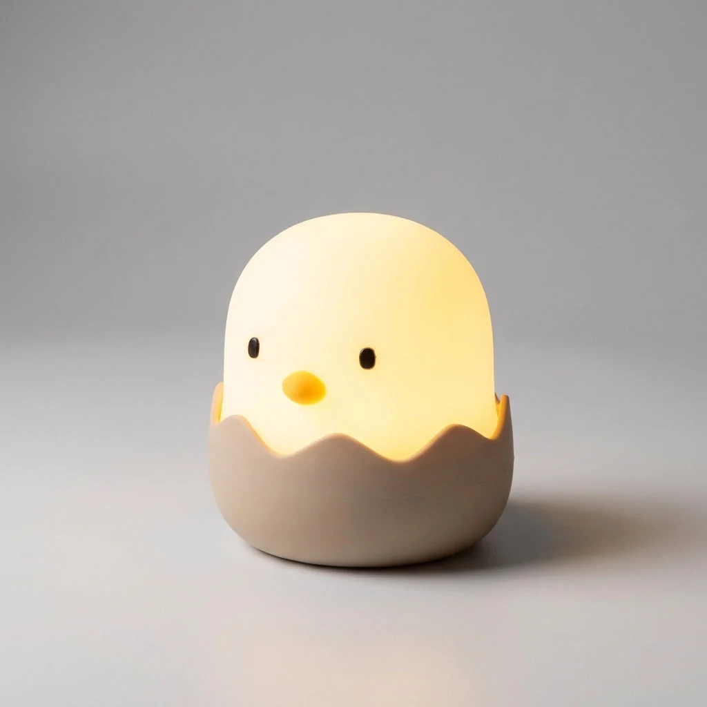 Søt eggformet lampe – CuddleGlo - Image 5