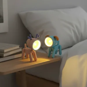 Kompakt søt nattlampe – NightBuddy