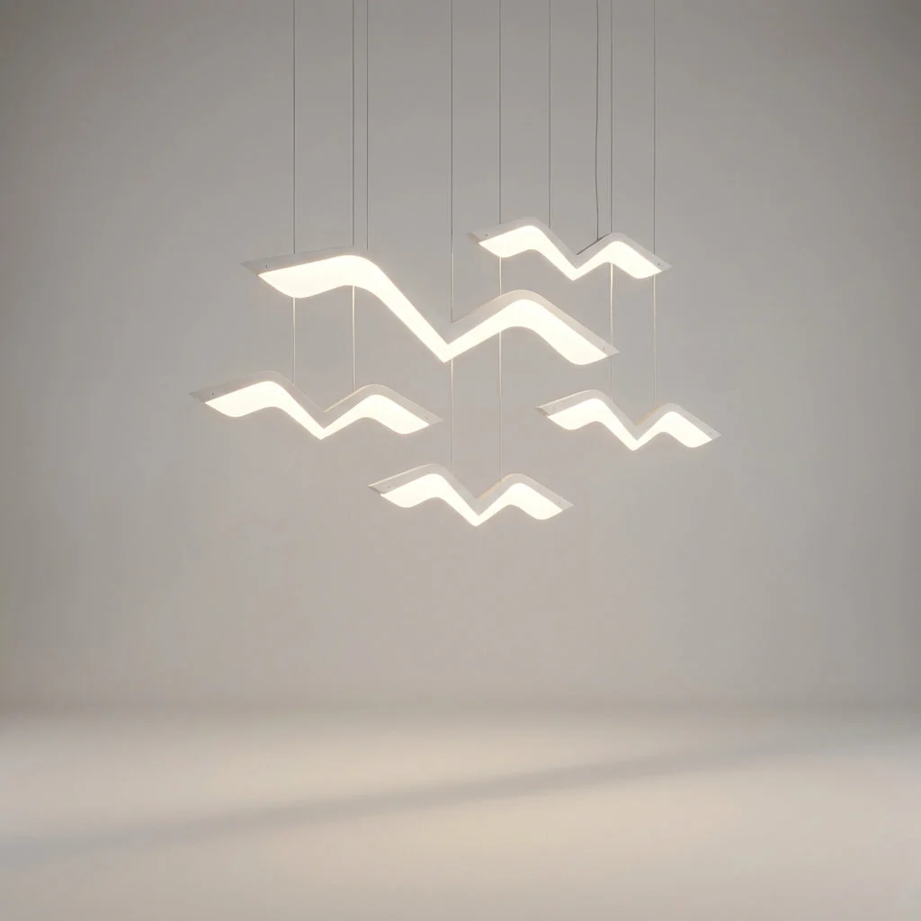 Moderne pendellampe – Veyline - Image 3