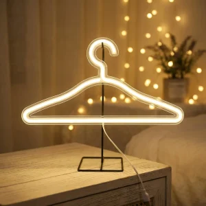 Hengelampe i neonstil – LumiHanger