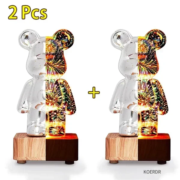 Magisk 3D-fyrverkeriprojektor – StarBear - Image 4