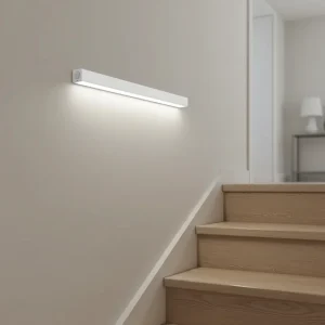 Smal rektangulær nattlampe – StairLux