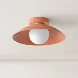 Rund taklampe – moderne kjøkkenlampe i metall