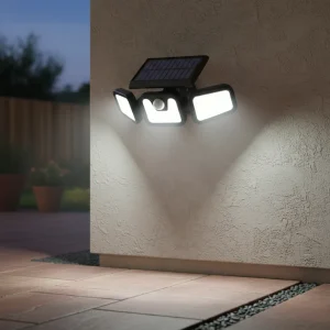 Solenergidrevet vegglampe – GlowSentinel