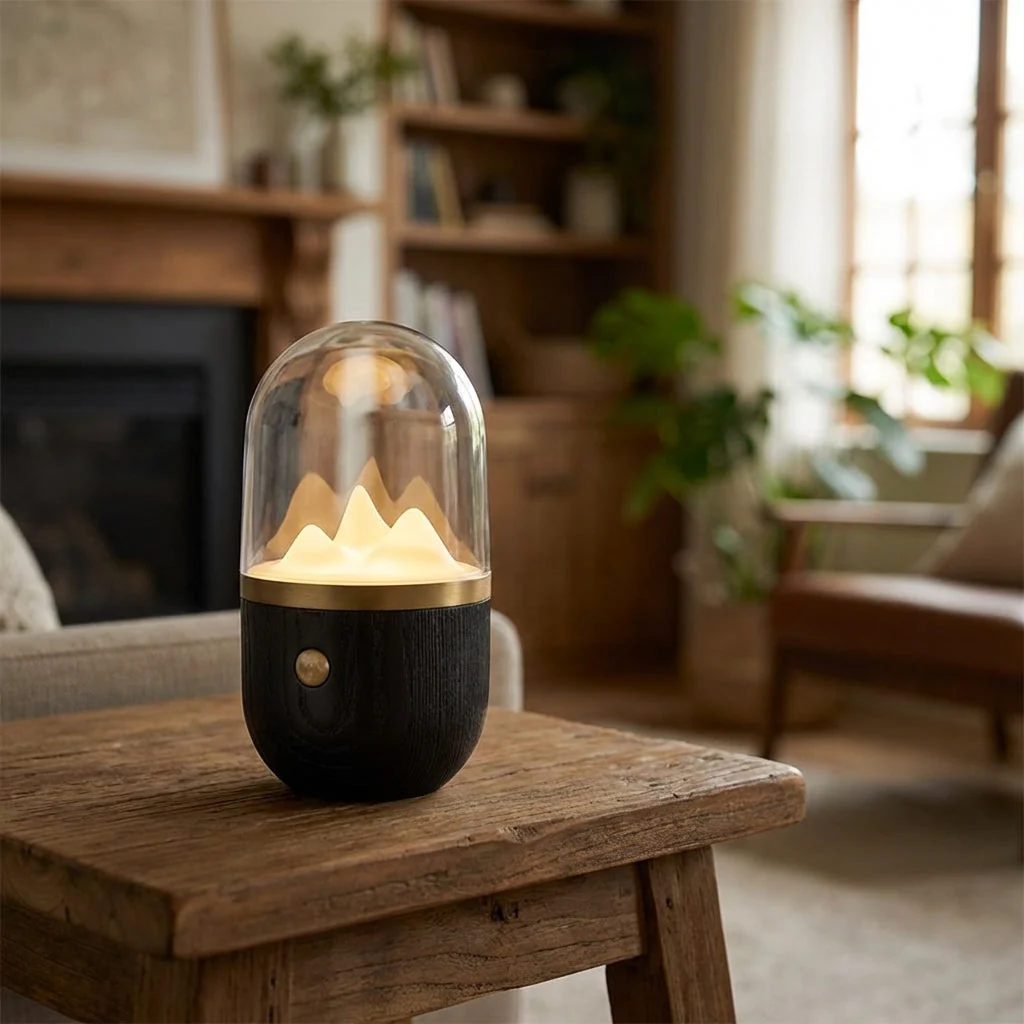 Stemningsfull bord- og nattlampe – Glowcrest - Image 2