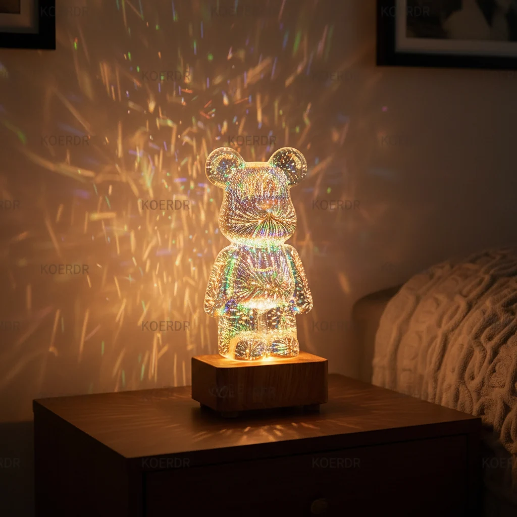 USB-drevet nattlampe – GlowBear