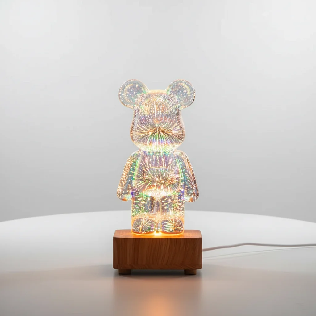 USB-drevet nattlampe – GlowBear - Image 3
