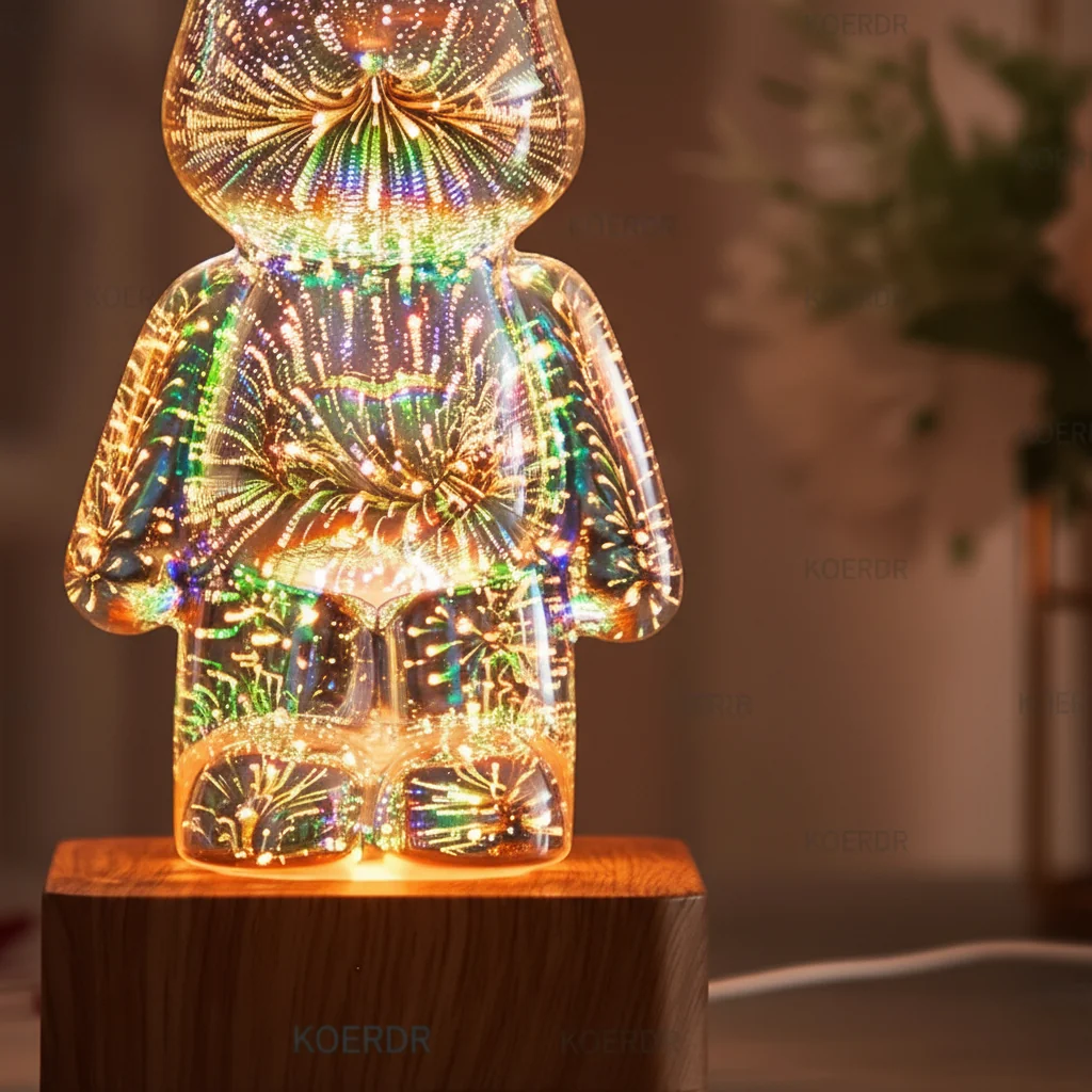 USB-drevet nattlampe – GlowBear - Image 4