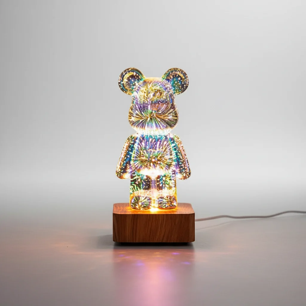 USB-drevet nattlampe – GlowBear - Image 5