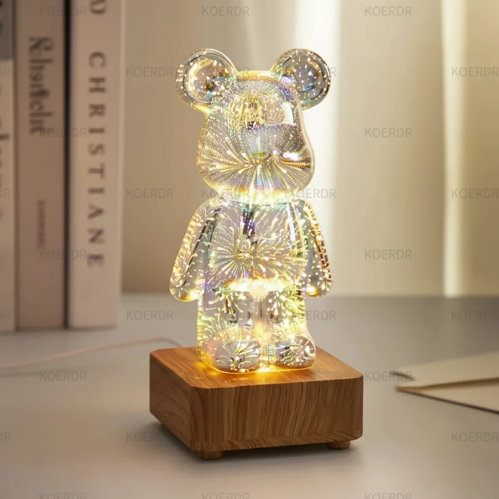 USB-drevet nattlampe – GlowBear - Image 6