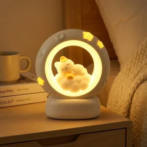 USB-oppladbar nattbordslampe – Lunacat