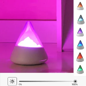 Trådløs LED-isfjellnattlampe – IceGlow