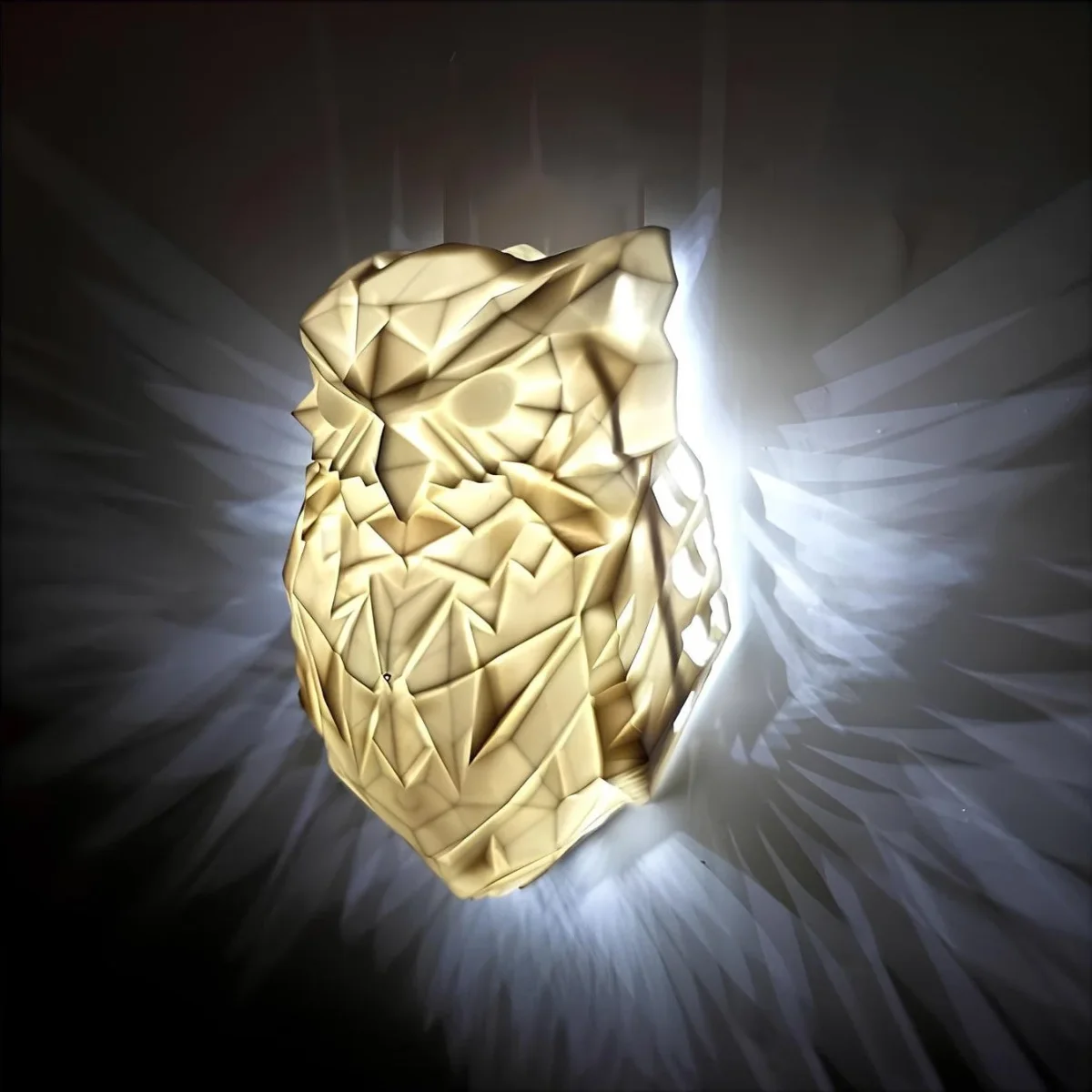Belyst vinge-vegglampe – LumaWings - Image 9