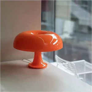 Designer LED-svamplampe – moderne og minimalistisk for soverom og stue