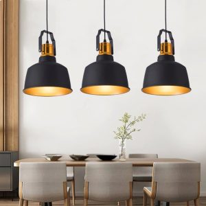 Rund industriell lysekrone – campanello