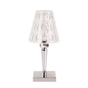 Elegant bordslampe i krystalldesign – CrystalLuxe