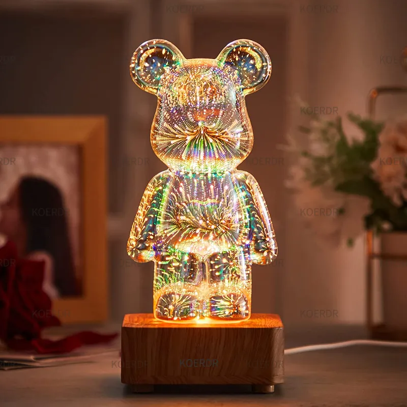 Magisk 3D-fyrverkeriprojektor – StarBear - Image 2