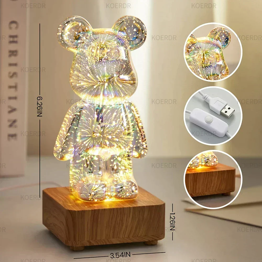 Magisk 3D-fyrverkeriprojektor – StarBear - Image 6