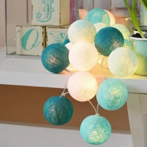 Glad bomullslampe – LumiBall