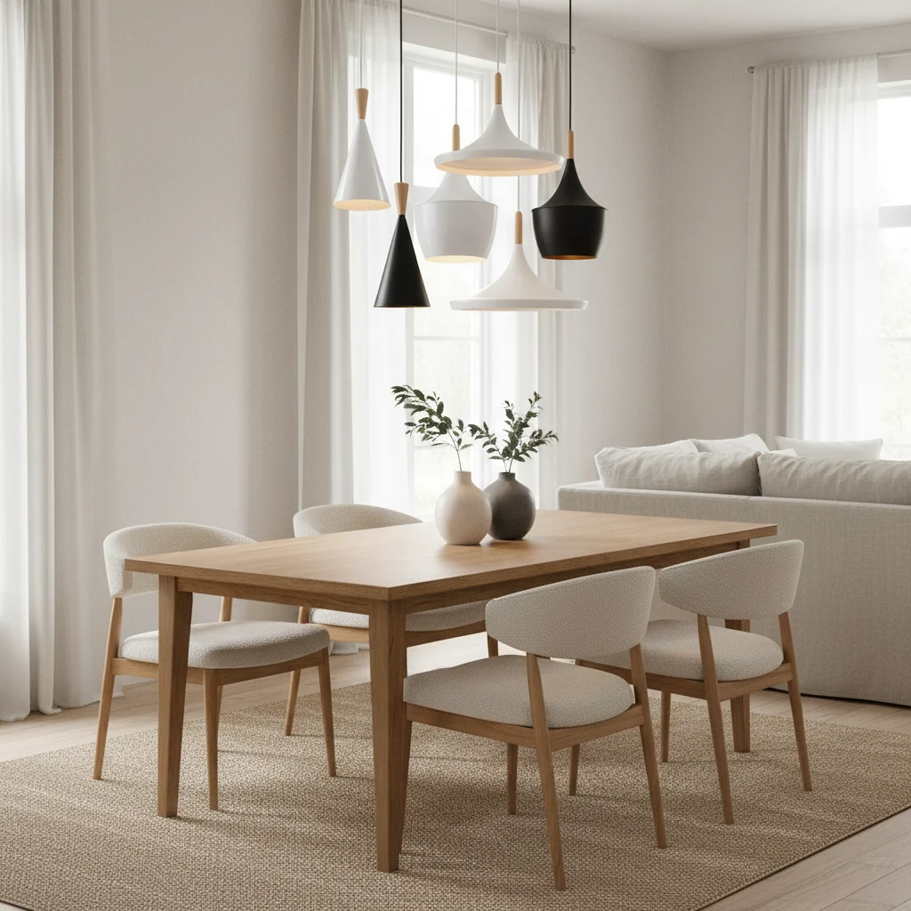 Pendelsett – miks av kjegle og kuppel med tre - Image 8